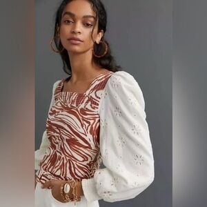 Anthropologie Love the label top